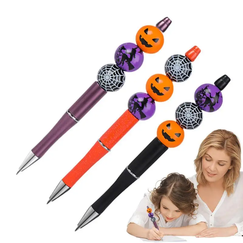 

Halloween Ballpoint Pens Ballpoint Pens Bulk 3pcs Cute Halloween Pens Party Favors Assortment Fun And Spooky Student Writing