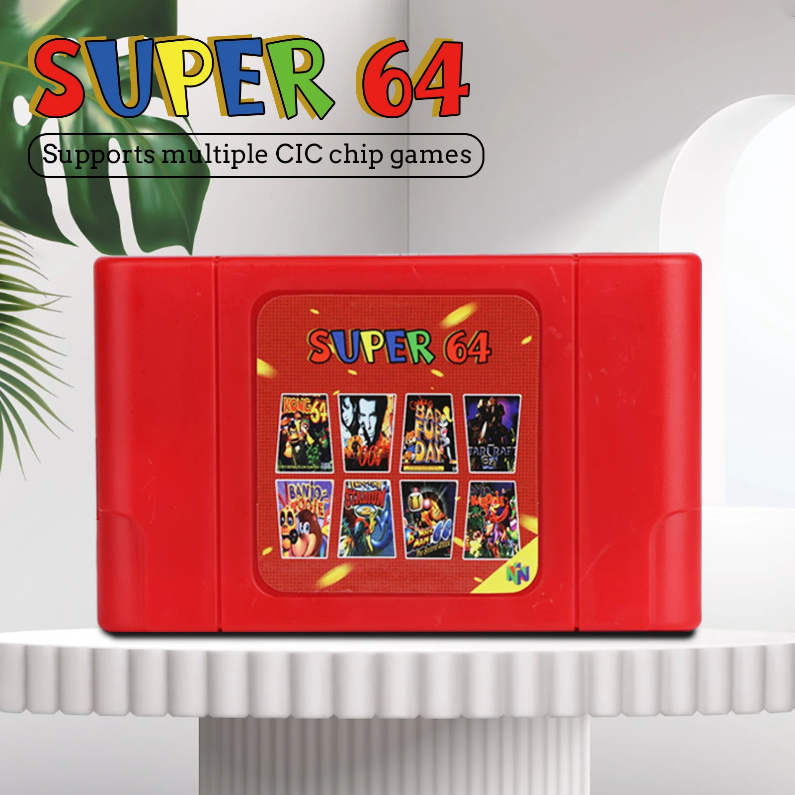 Super 64 Multi Games Retro Game Card for N64 Cartridge Original