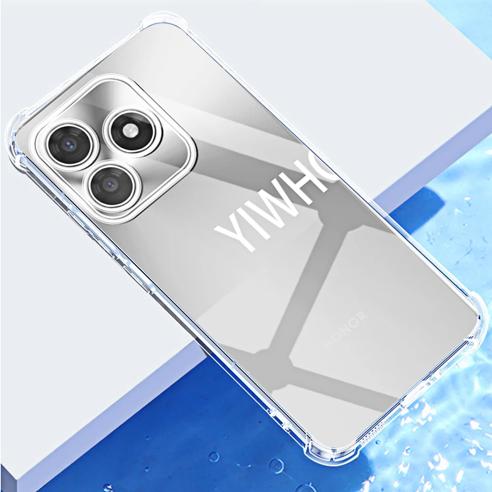 Shockproof Soft TPU Clear Transparent Phone Case - 1-10pcs