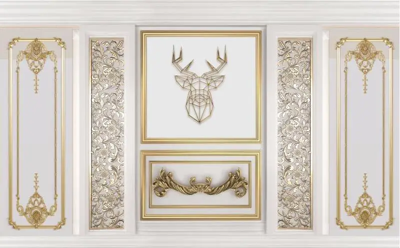 sala de estar tv sofá quarto decoração casa luxo papel parede