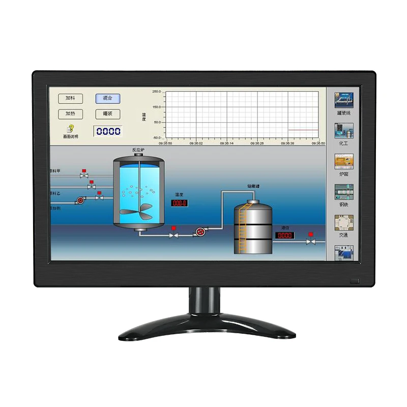 Anmite 14-дюймовый IPS 1920x1080 промышленный монитор микроскоп Настольный дисплей с HDMI VGA входом