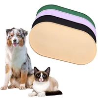 Silicone Pet Bowl Mat Placemat Waterproof Prevent Spills Dog Cat Food Feeding Pad Kitten feeding Pet Bowl tray Mats 1