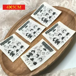 Premium 100% Cotton Fabric Care Labels for Kids Garments - Printed Wash Tags Wholesale (A 20pcs)