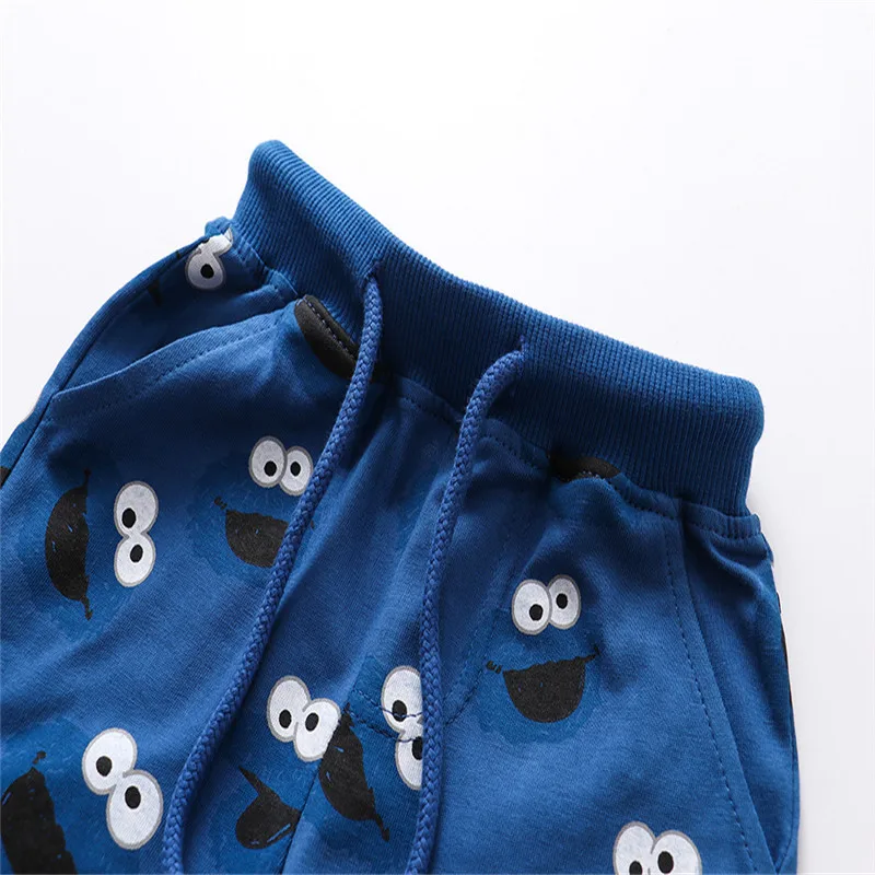 Boys Girls Shorts Summer Drawstring Kids Animals Short Pants Jumping Meters 2-7T Children's Clothing kids shorts