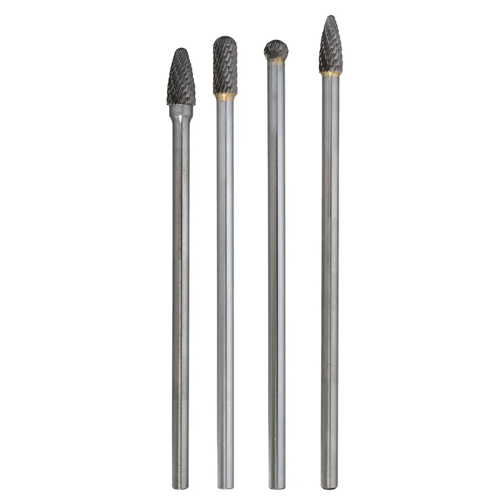 

1Pc Tungsten Carbide Rotary Tool 6'' Rotary Burring Bit 6mm Shank Double Cutting Edge CNC Bit Electric Grinder Polishing Tool