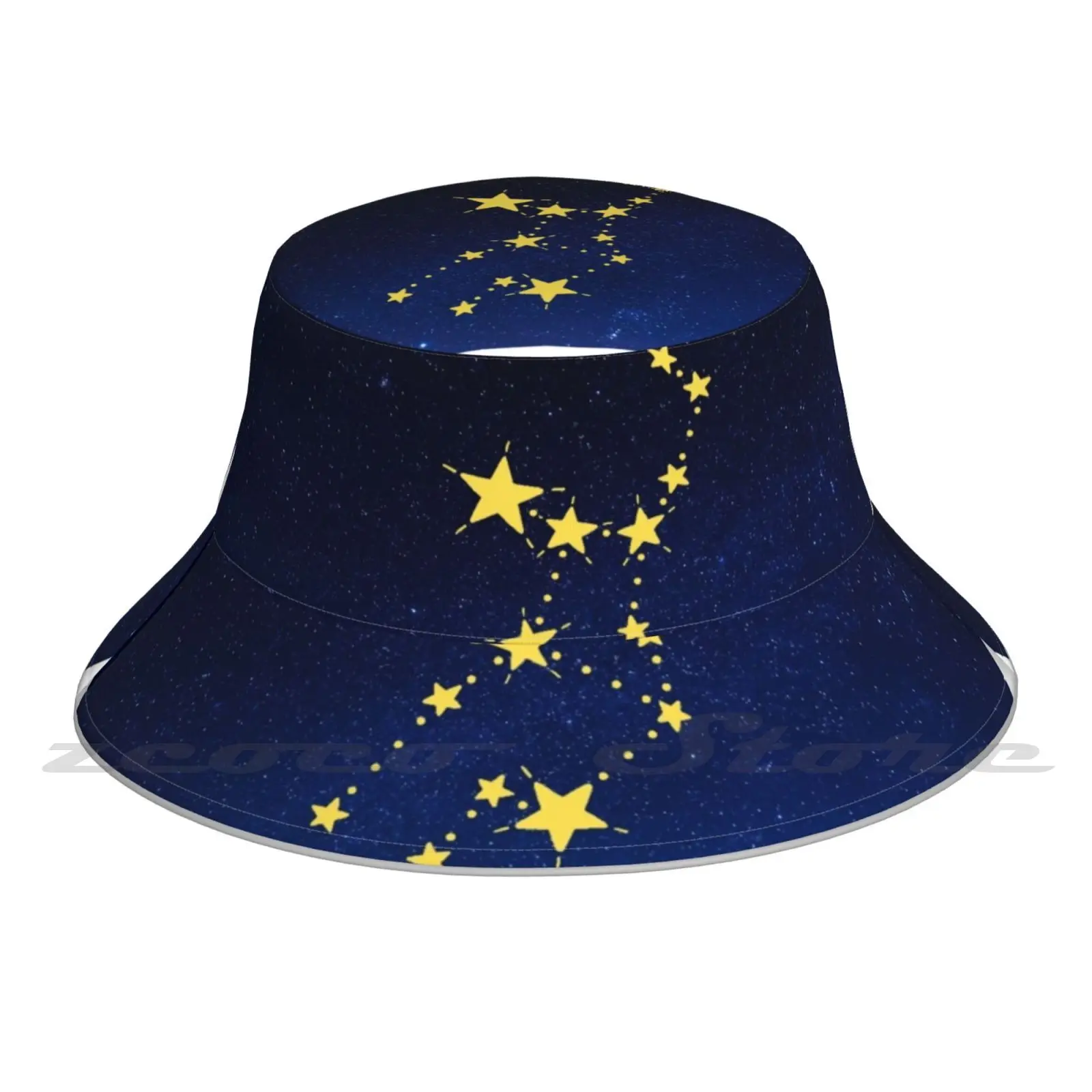 

Virgo-Zodiac Sign Bucket Hat Outdoor Sports Breathable Present Fashion Cap Zodiac Virgo Girls Womens Astrology Stars Zodiac