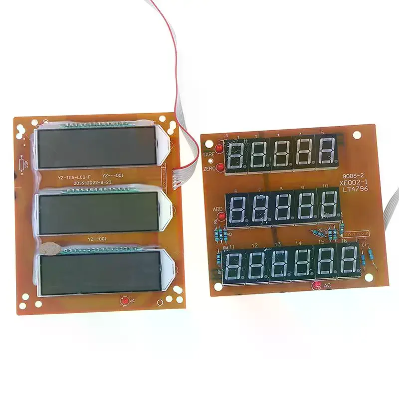 Electronic Scale Accessories Display Screen Circuit Board LED LCD Electronic Scale Platform Scale LCD Digital Display Screen
