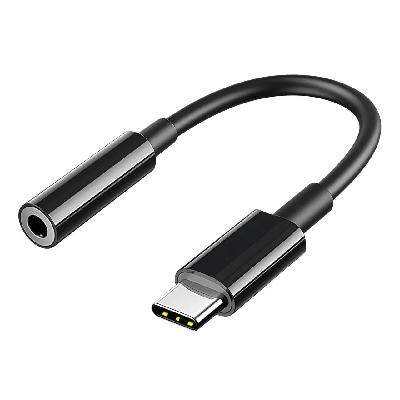Universal Type-C to 3.5mm Audio Adapter - Premium USB-C to Headphone Aux Cable
