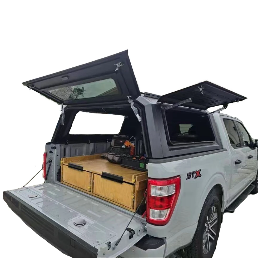 

Tailored sizes 4x4 Auto Accessories Aluminum hard canopy for Toyota Tacoma Tundra Amarok Musso anti rusted tonneau bed cover