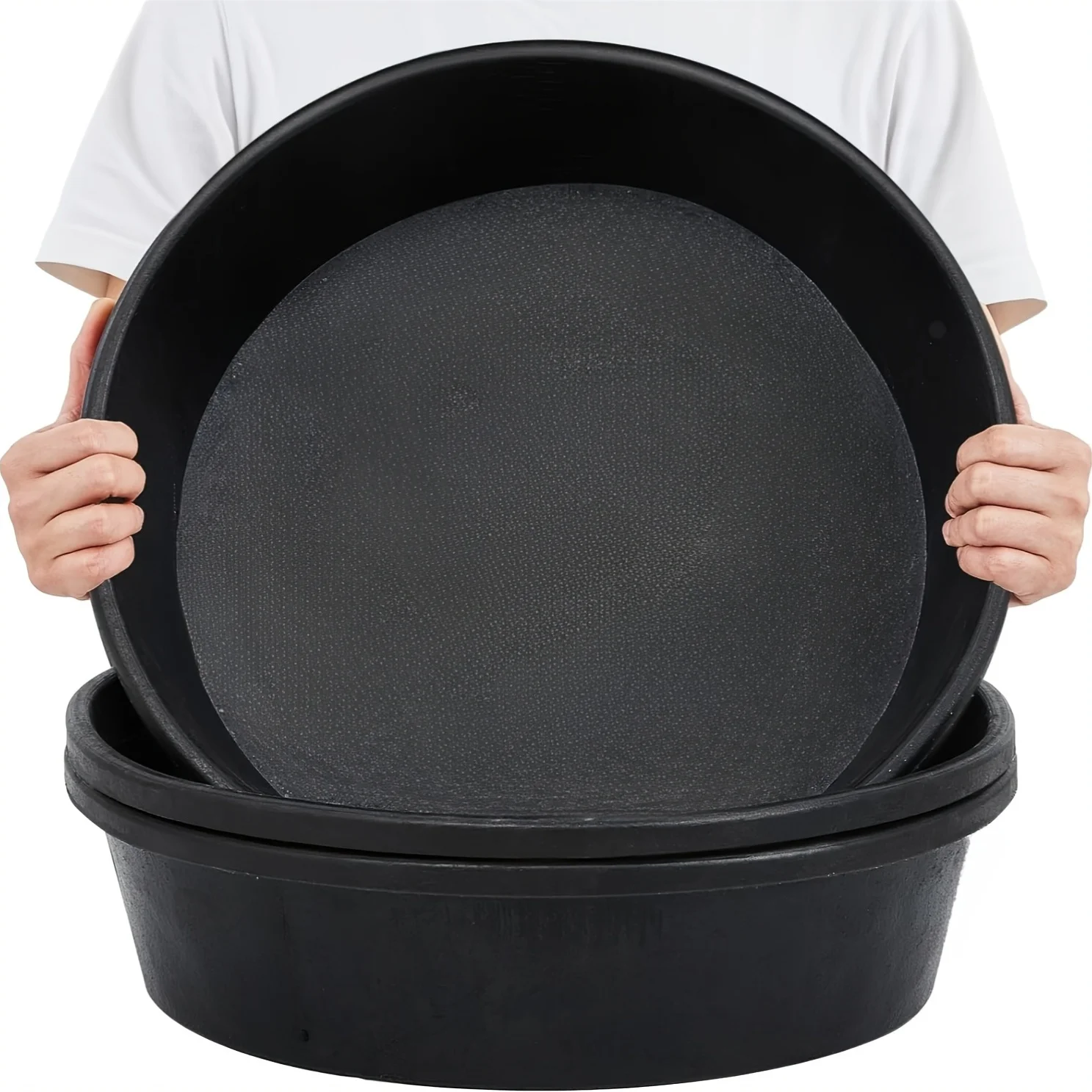 3-Pack Large Feeding Pans 1