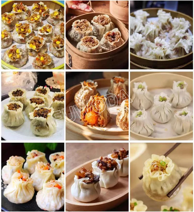 Siomai Shaomai Shumai Skin Machine Commercial Dumpling Baozi Wrapper Embossing Machine Dumpling Making
