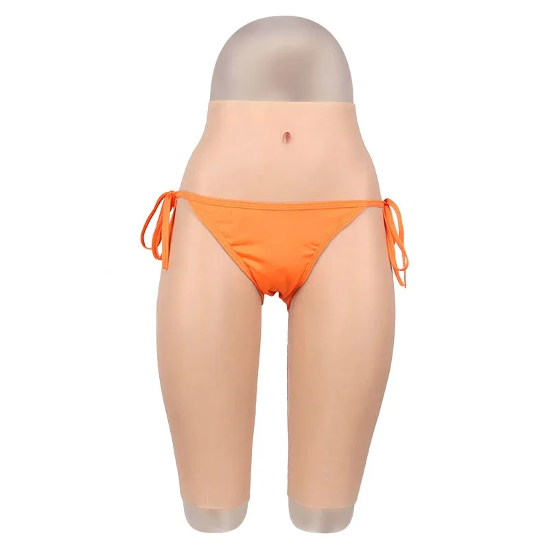 

Silicone FakeFake Vagina Pants Prosthetic Breasts CD Crossdressing Pseudo-girl Buttocks Five-point Cosplay Women Transgender