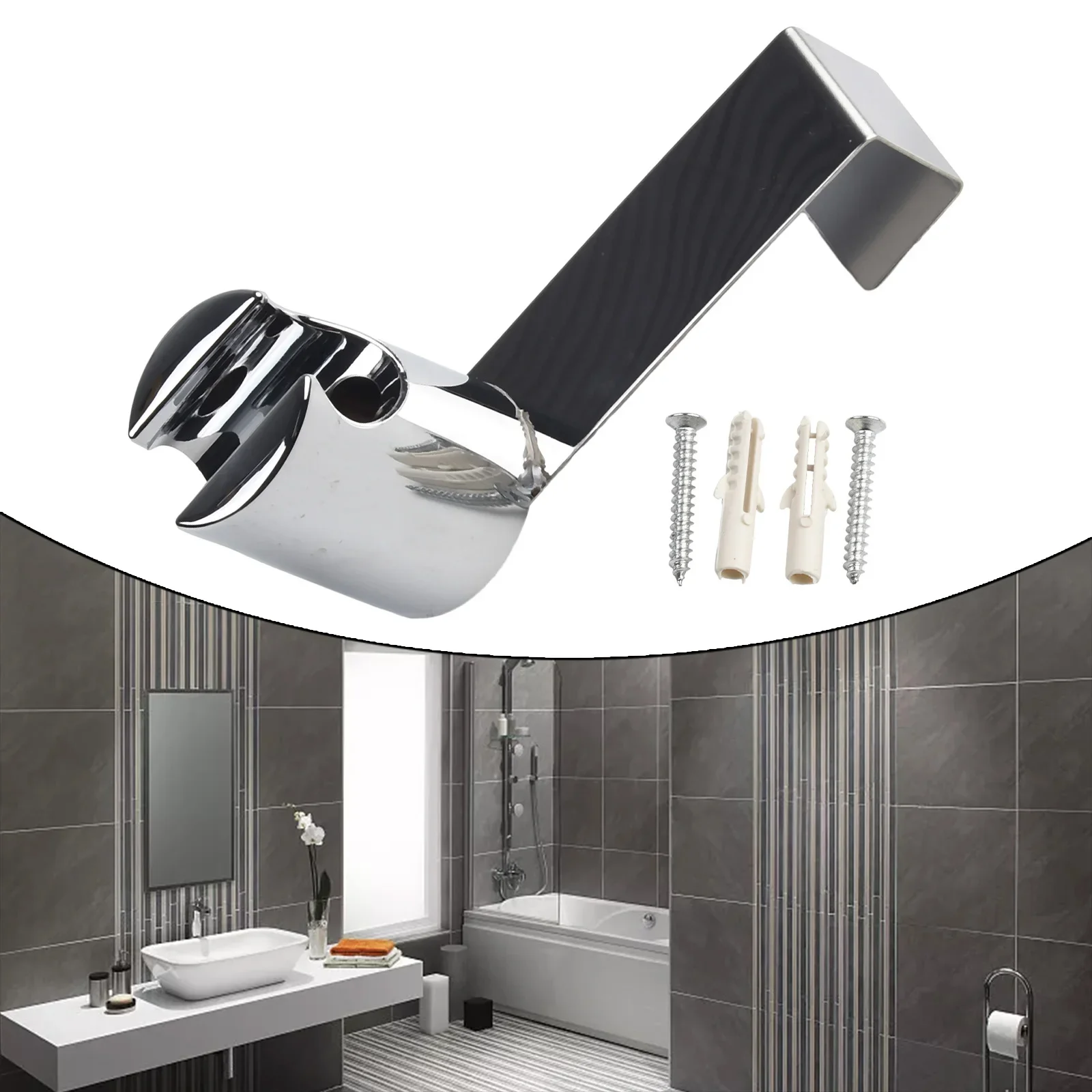 Toilet Bidet Sprayer Holder Bidet Attachments Electroplating Plated Treatment Environment Holder Pressure: 2KG