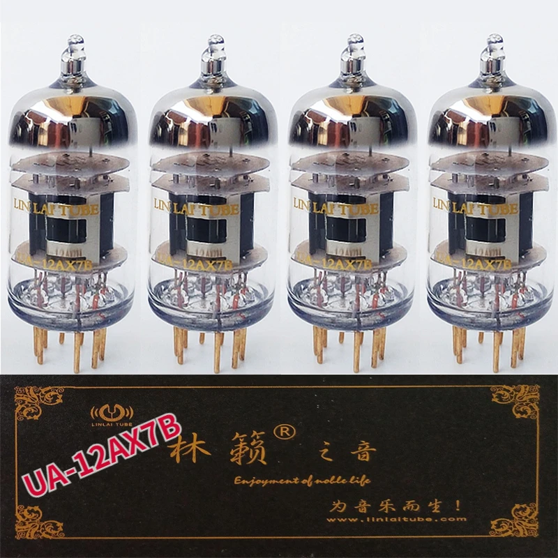 Gyykd Linlai Ua 12 Ax7B 12 Au7 12 Ax7 Ecc83 Ecc82 Tubo A Vuoto B759 7025 B749 Per Hifi Audio Valve Tube Amplifier Fai Da Te Abbinato
