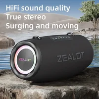 Zealot-S87 Outdoor Portable Wireless Bluetooth Speaker 80W High Volume Subwoofer Sound Performace IPX6 Waterproof Camping - Image 3