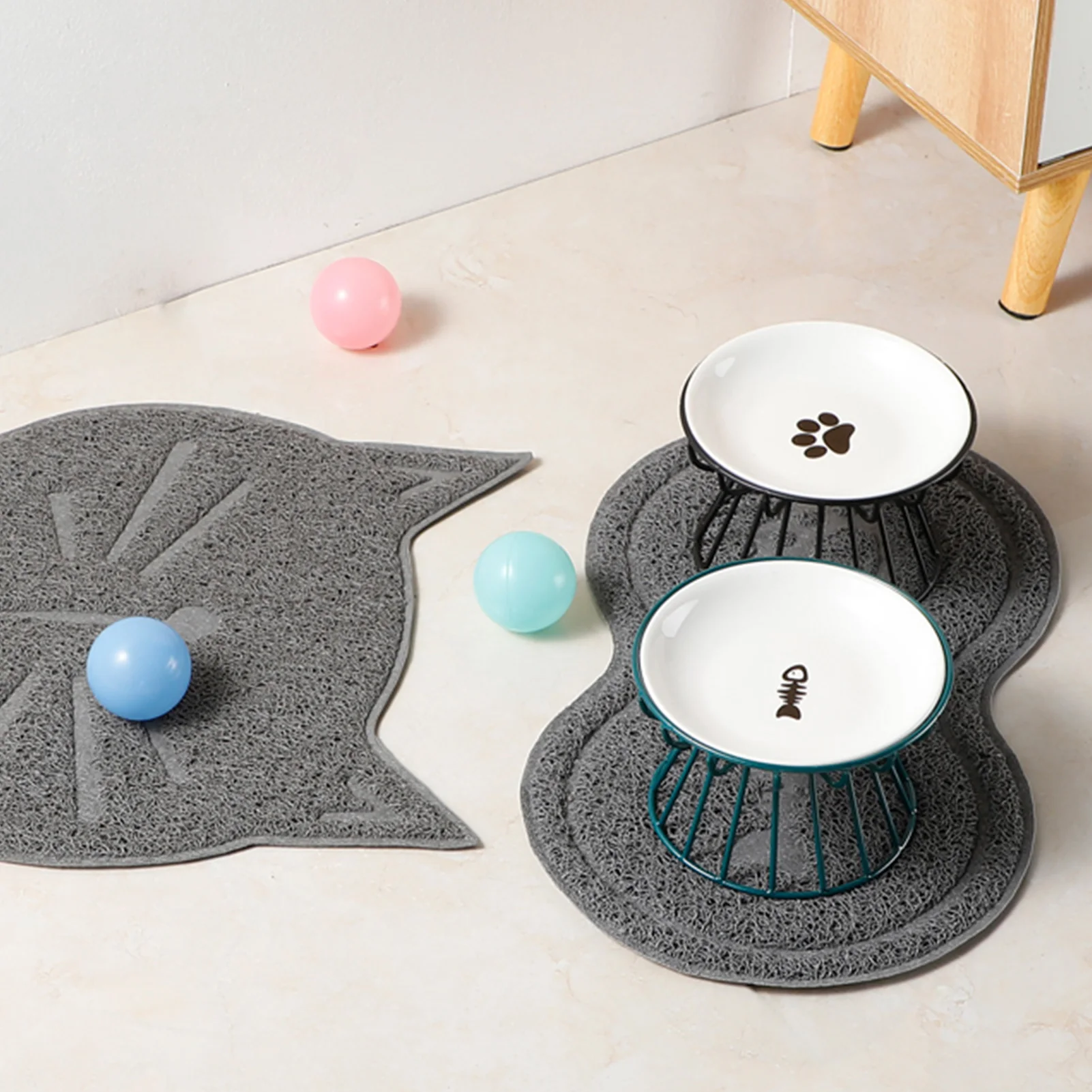 Whisker-Friendly Ceramic Cat Bowl 5