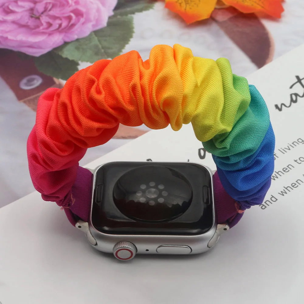 Versatile Elastic Scrunchie Bracelet Band
