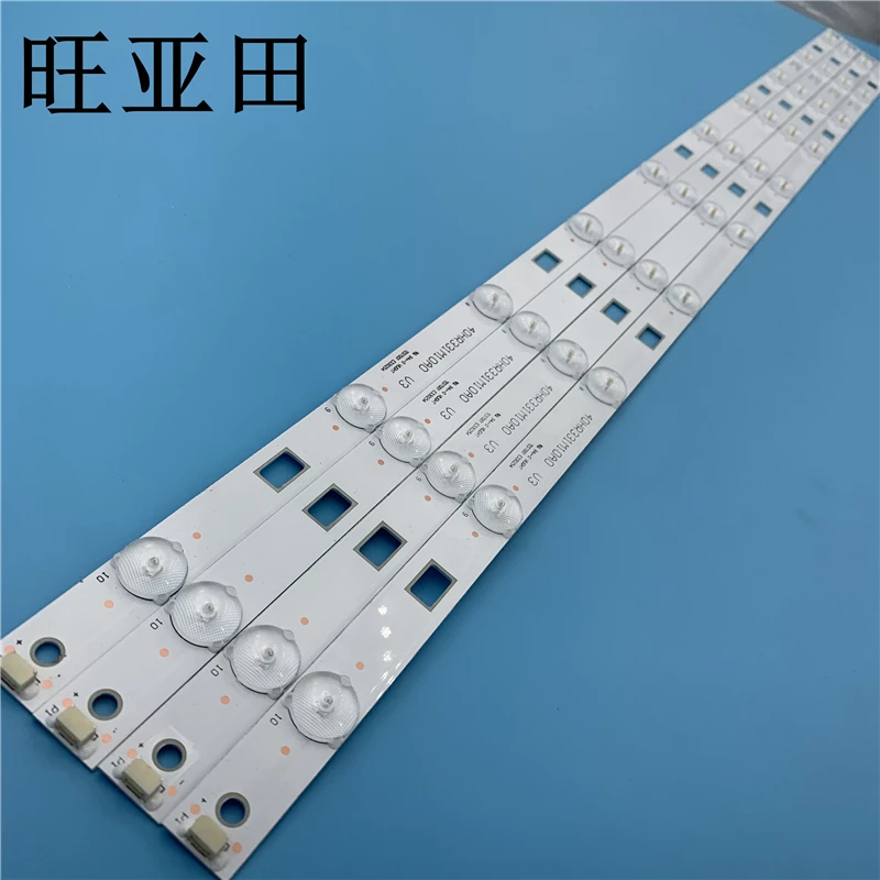 LED Ʈ Ʈ TCL L40F3700A L40F2890A 4C-LB4010-HQ2 40HR331M10A0 V3 LVF400NDA 10led 83cm 3v led
