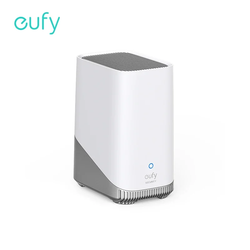eufy Security S380 HomeBase Centre de sécurité à 3 bords Stockage extensible local jusqu'à 16 To Compatibilité du produit de sécurité eufy