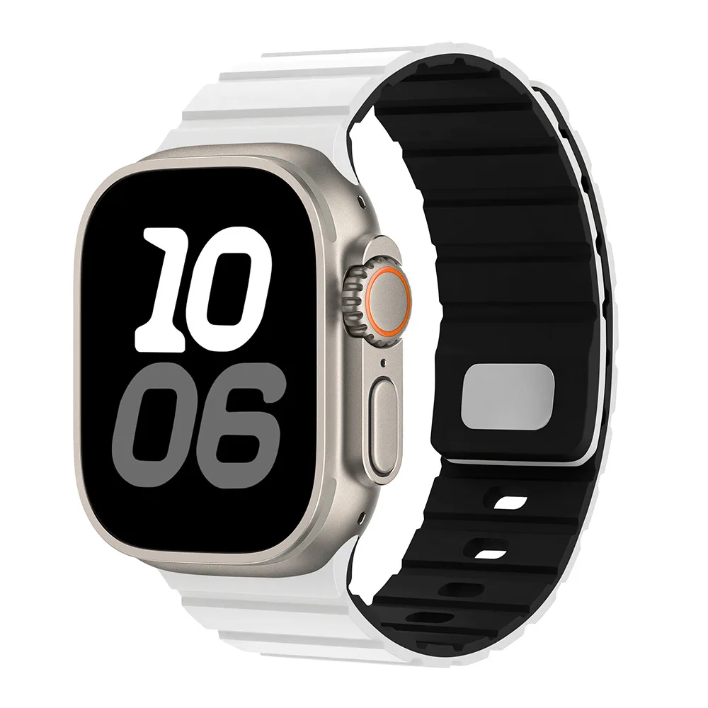 Magnetic Silicone Wristband Strap