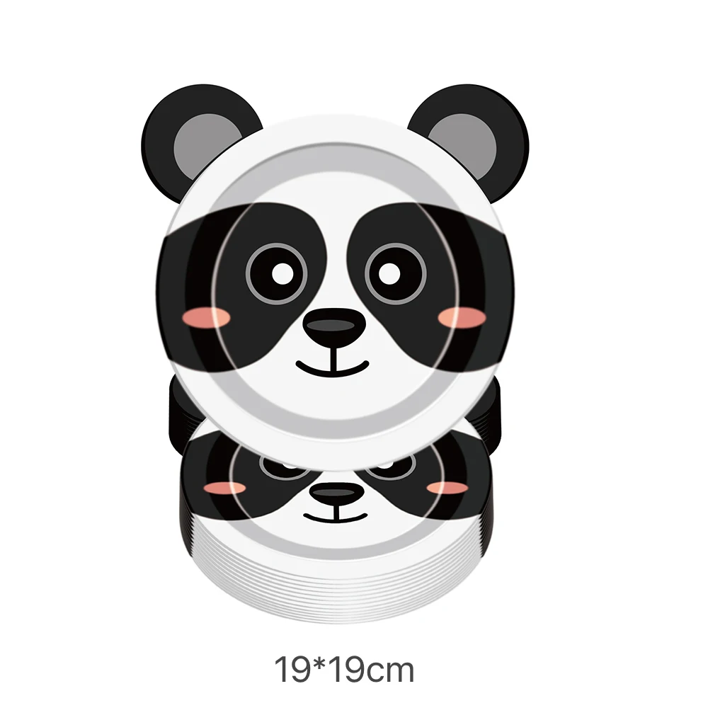 Panda Paper Plate