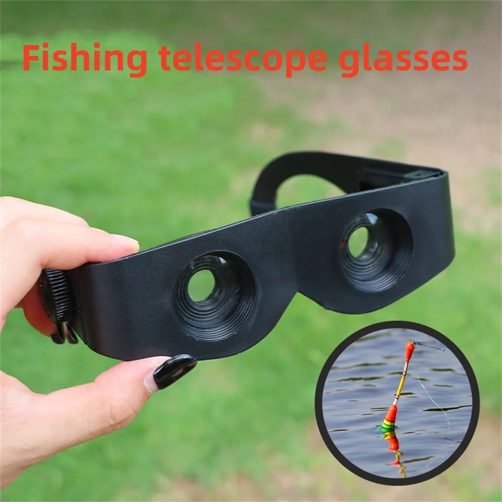 Telescope Glasses Hands-Free Fishing Sunglasses Outdoor Glasses Telescopic Magnifier Binoculars For Sports Sightseeing Fishing