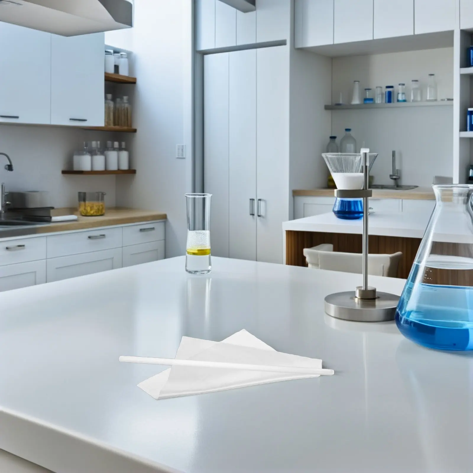 1세트 정전기 실험 키트: 중학교 물리 교육 도구용 실크로 덮인 유리 막대 - 교실 교육용