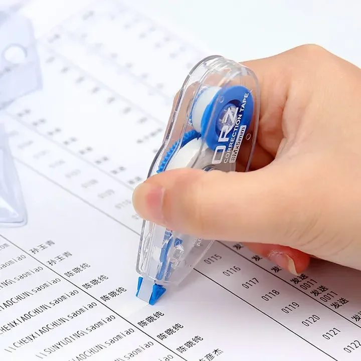 학생 오류 테이프 교정기, 사무실 펜, 흰색 소모품, 문구류 테이프, 학교 교정, 로트당 18 개