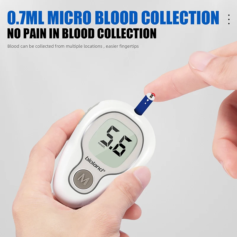 50PCS Blood Glucose Test Strips For Bioland G4253