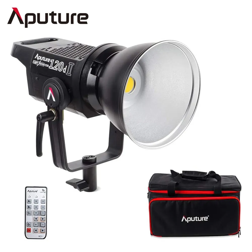 Aputure 라이트 스톰 LS C120D 마크 2 120D II LED 연속 출력 조명, 궁극의 업그레이드 30,000 럭스 @ 0.5m, DMX 5 지원