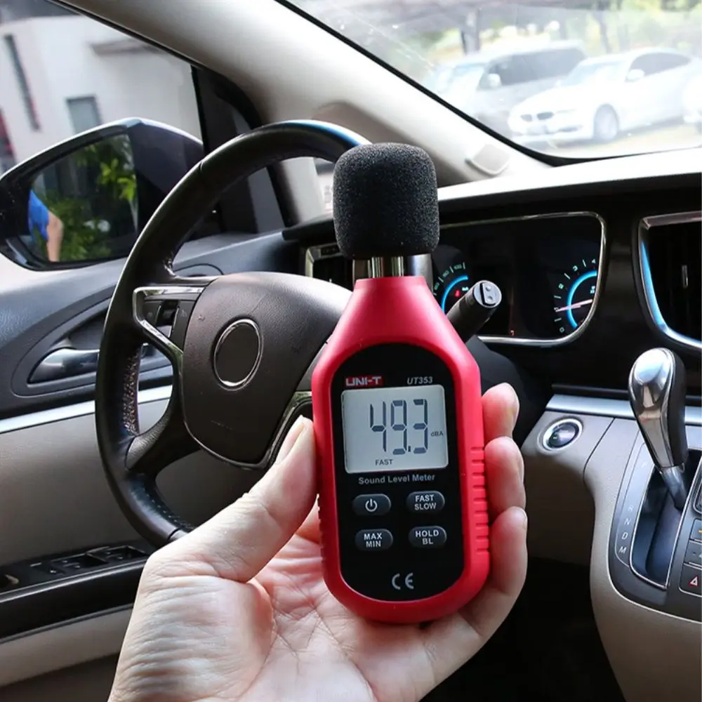 UNI-T UT353 Digital Sound Level Meter UT353BT Noisemeter 30-130dB Decibel Tester Noise Audio Detector Bluetooth 5