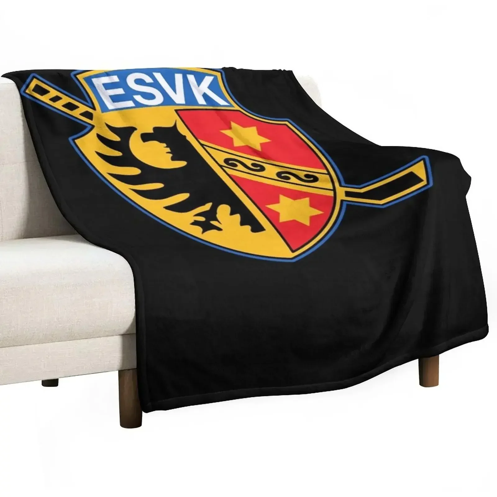 

ESV Kaufbeuren Throw Blanket Winter beds Thin Flannel Fabric Plaid Blankets