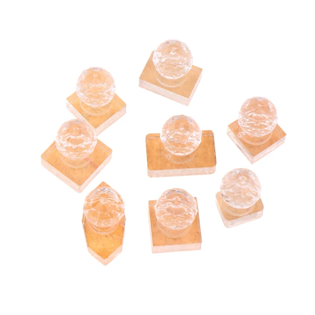 Crystal Powder Press Stamp Tool Powder Press Mold Makeup Eyeshadow Foundation Highlighter Repairing Tool Powder Press Stamp