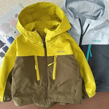 Boys Hooded Windbreaker Jacket 1