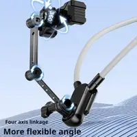 Universal Neck Mount Phone Camera Holder,Magnetic And Clip Compatible With IPhone Samsung 360 Rotation Hands-Free For Video Live - Image 3