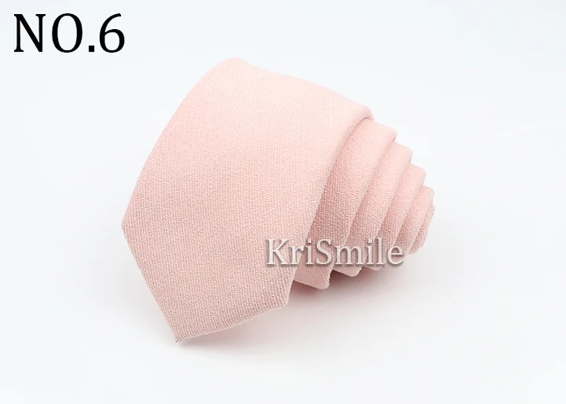 29 Bunte einfarbige Herren-Krawatte aus 100 % Baumwolle, weicher Cord für Männer und Frauen, romantische Hochzeit, Party-Krawatte, grün, rosa, khaki – Detail 8
