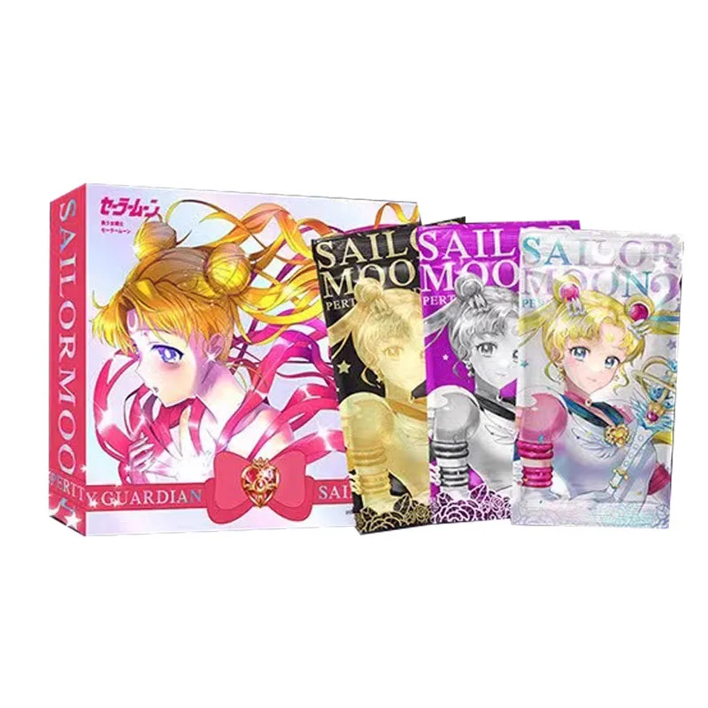 

Sailor Moon Cards Anime 30th Anniversary Revelation Series Collection Card Bullet 2nd Board Game Toys Birthday Gifts For Kids