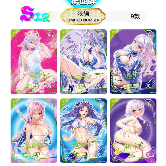 Goddess Story Collection Cards Anime Figures Child Kids Birthday Gift Game Card Table Toys For Family Christmas 3