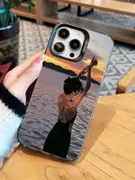 Personalized Photo Magnetic Case For iPhone 16 15 14 13 12 11 Pro Xs Max X XR 16e 7 8 Plus SE 2020 2022 Protector Phone Cover 6
