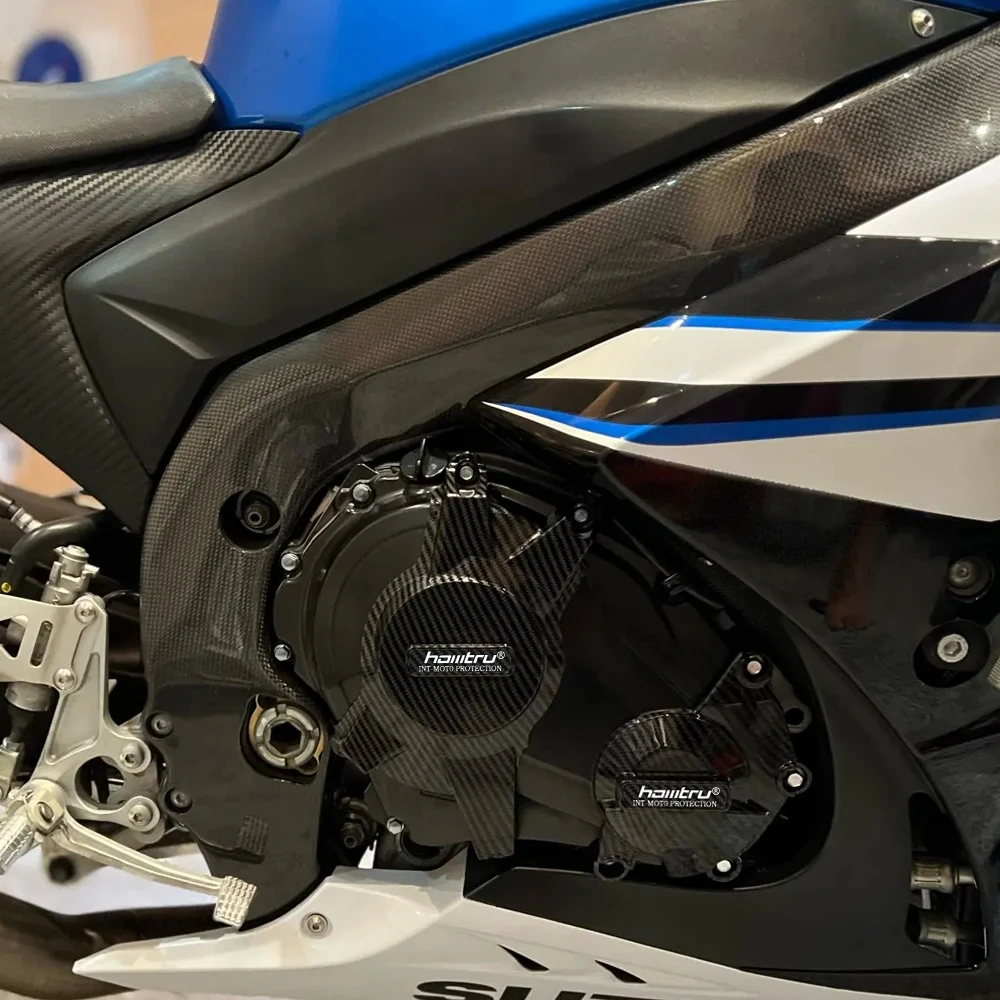 バイク 取付簡単 GSX-R1000 K5 K6用 ジェネレーターカバー クラッチカバー