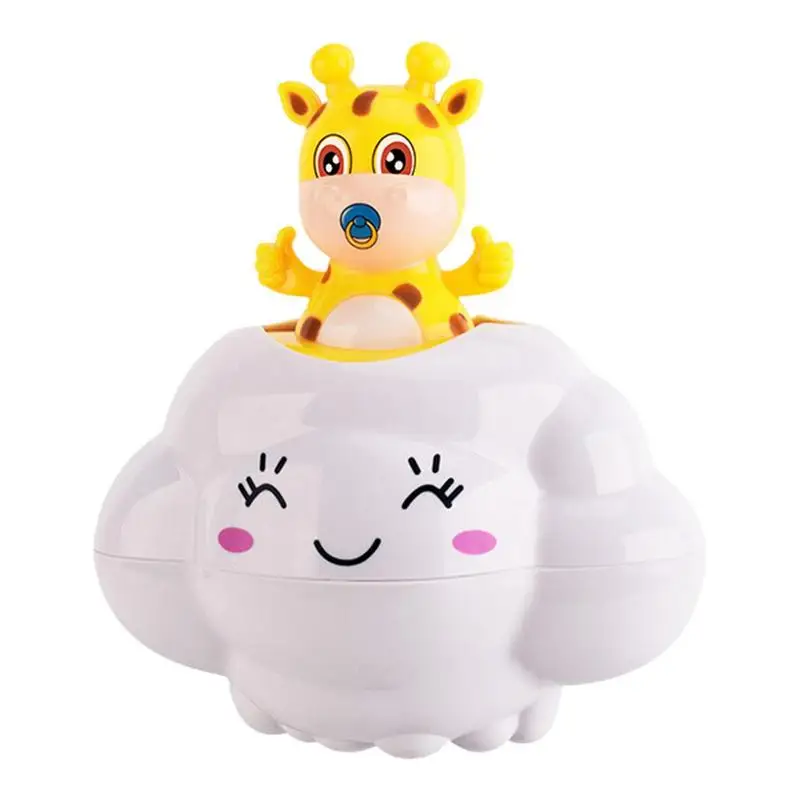 

New Bath Toys Baby Water Game Cute Cloud Deer Shower Toy Water Spray Swimming Bathroom Baby Toys Kids Gifts For Bathtub