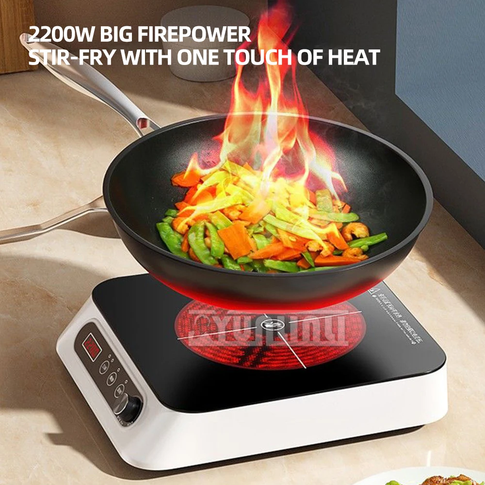 Household Electric Cooking Stove Kitchen Electric Ceramic Cooker Mini Cooktop Forno El&eacute;trico De Cozinha