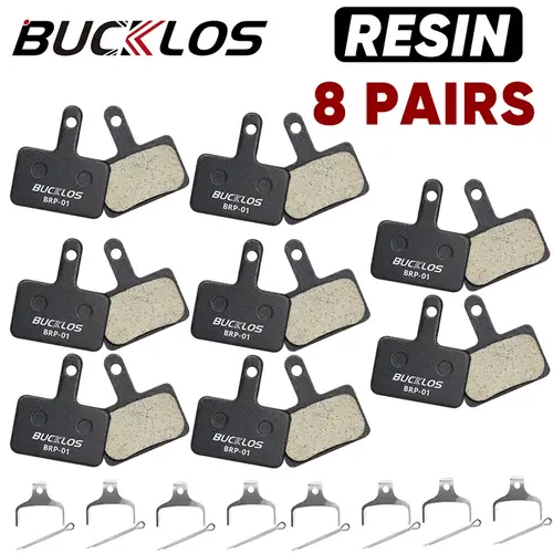 BUCKLOS Bike Brake Pad Resin Disc Pads For SHIMANO B01S Wear-resistant MTB Bicycle Hydraulic Brake Pad for B03S B05S Brake Parts - Image 7