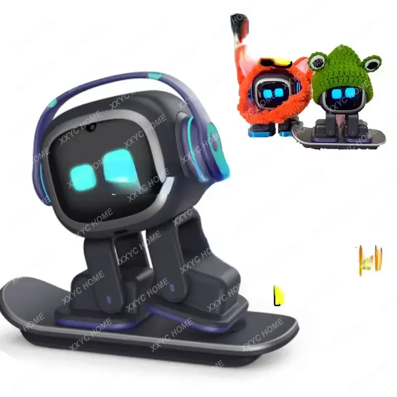Robot Giocattolo Intelligente Ai Robot Desktop Pet Emo Inglese Compagno Regalo Giocattolo Elettronico Vettore
