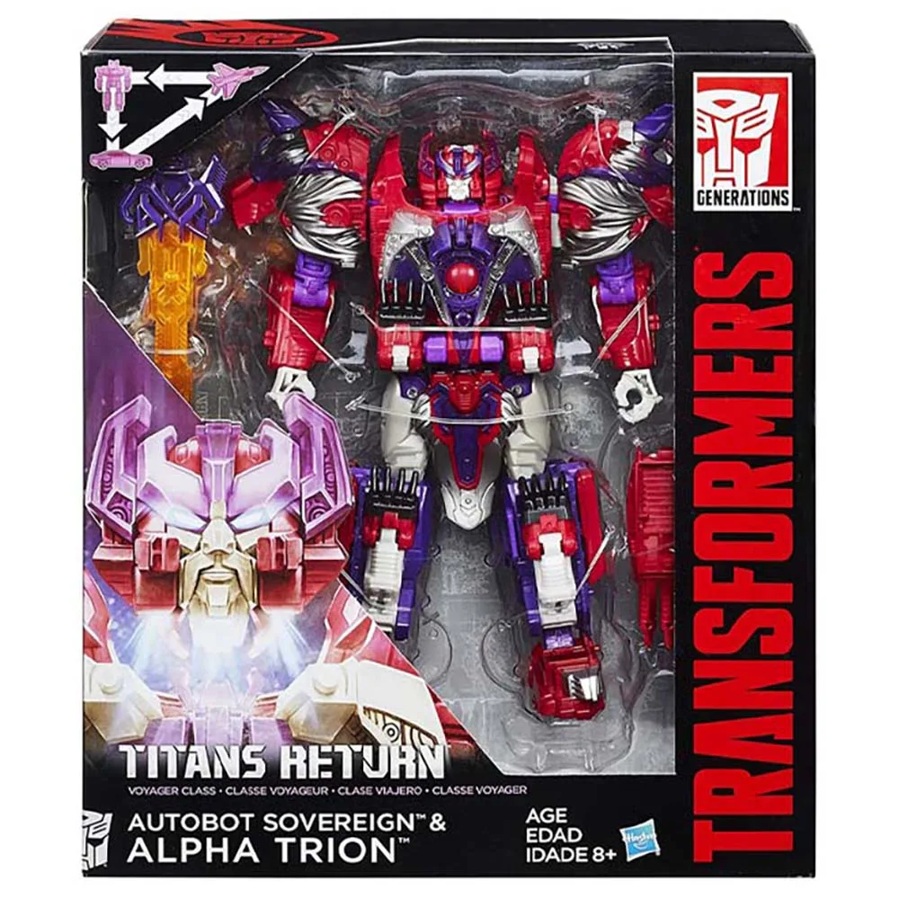 

[In-Stock] Hasbro Transformers Titans Return Autobot Sovereign and Alpha Trion Voyager Action Collectible Figure Model Gift Toy