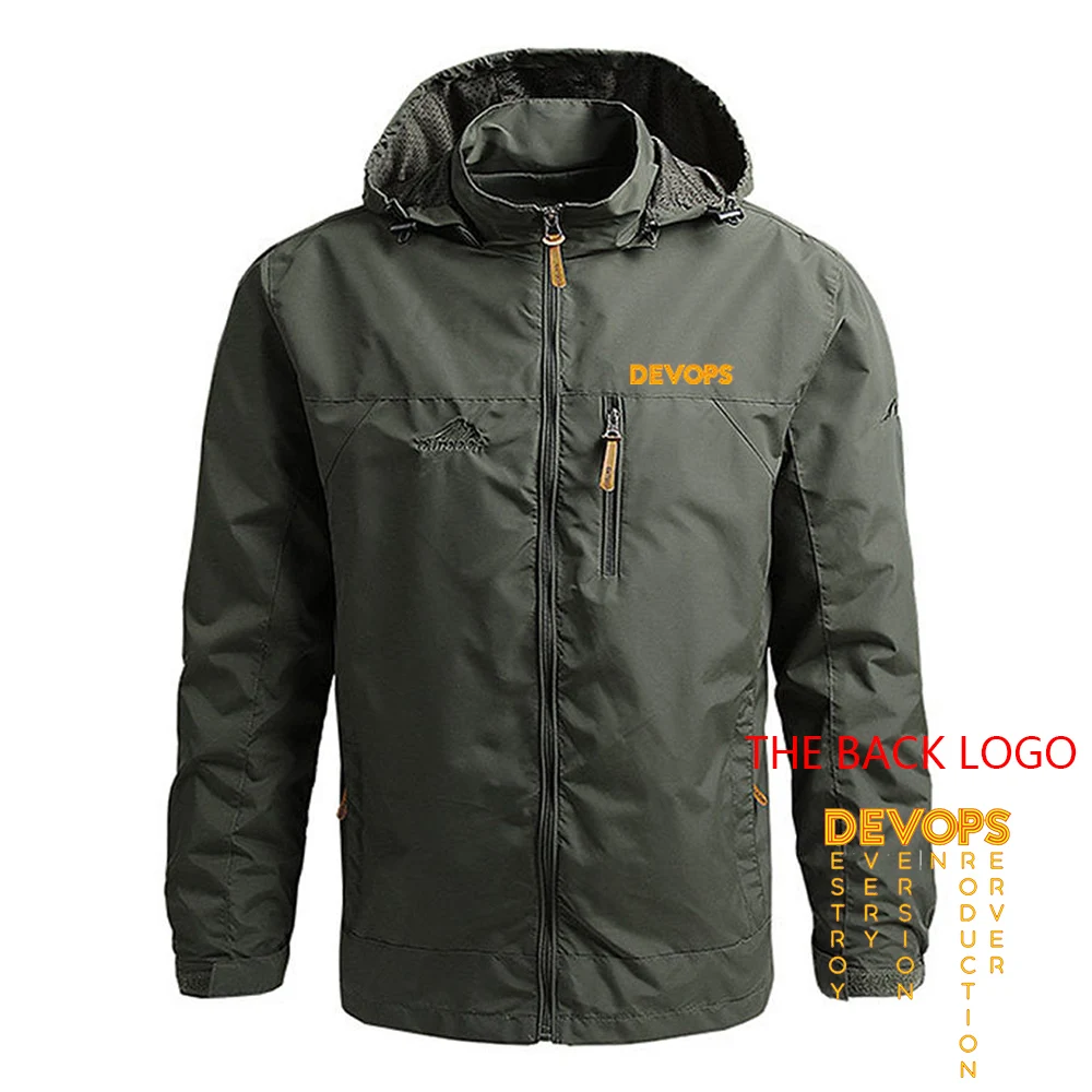 Devo PS-devo PS 2023 The real definition of the new men's casual clothes coat in spring and outdoor sports windproof coat.