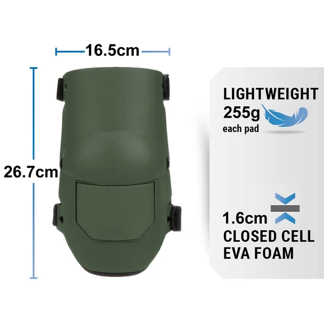 1pair Knee Pads Brace Protective Knee Durability Gear with Comfortable Thick Foam for Combating Gardening and Outdoor Knee Brace 3