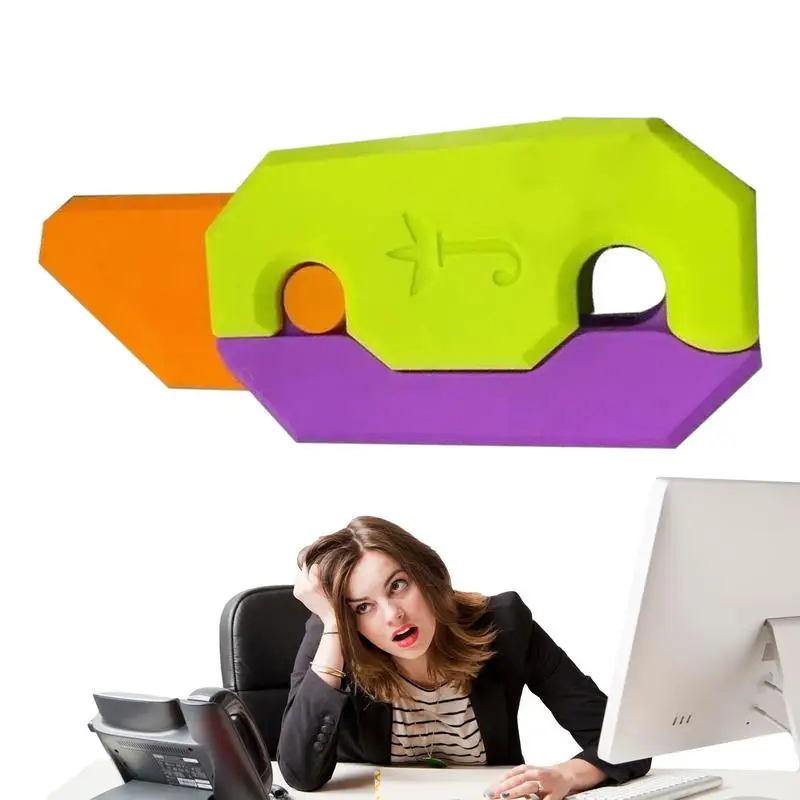 

3D Printing Gravity Toy Large 40cm Retractable Toy Knives 3D Gravity Radish Knives Sensory Toys For Kids And Adults Stress