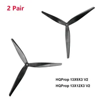 2pair HQProp 13X12X3 1312 V2 13X9X3 1390 V2 13inch 3-bladed CRN Propeller CW CCW For RC X-Class FPV Drone MultiRotor 2