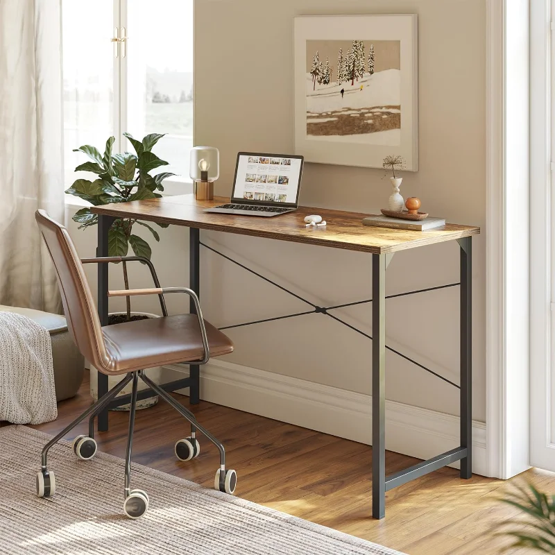 CubiCubi Computer Desk 32 inch Small Home Office Desk for Small Spaces Modern Simple Style for Home